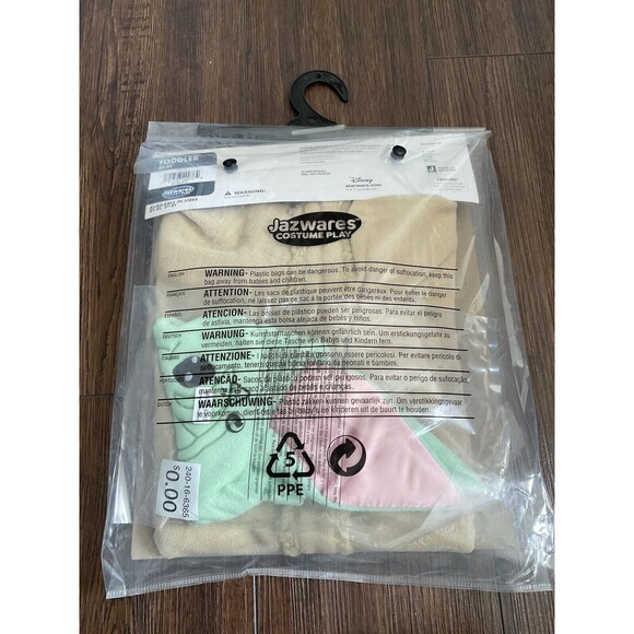 star wars mandalorian Grogu The Child Costume Toddler 2-3t NWT Halloween - Picture 2 of 3